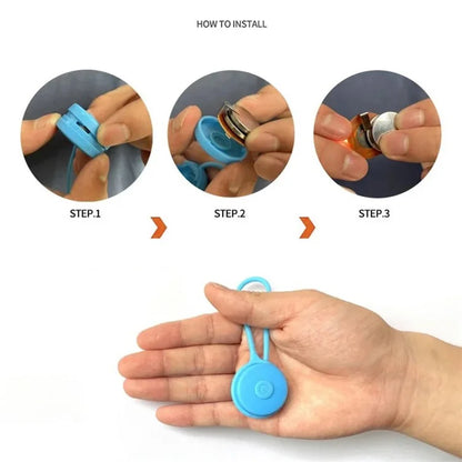 Backpack Hanging Mini Silicone LED Light Reflector Pendant for Night Walking