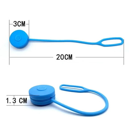Backpack Hanging Mini Silicone LED Light Reflector Pendant for Night Walking