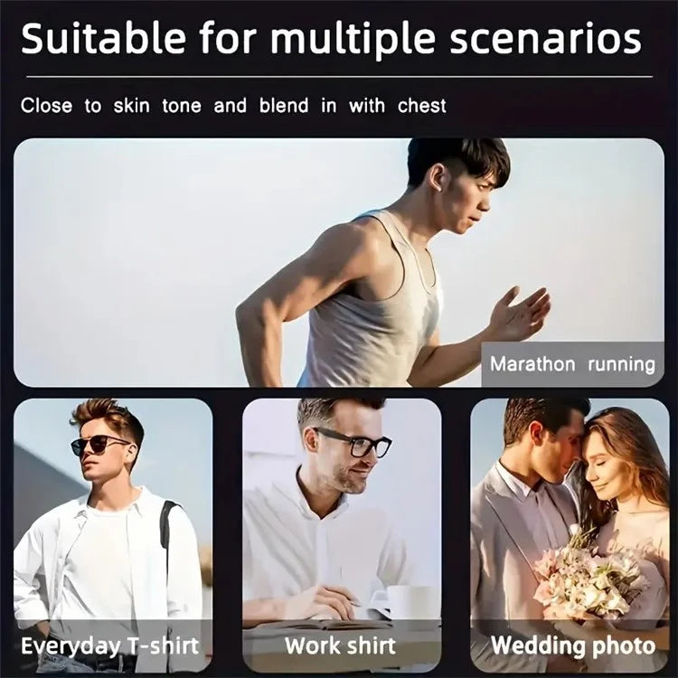 5 Pairs Men Disposable Nipple Covers Invisible PU Nipple Chafing Solution Pasties for Sports