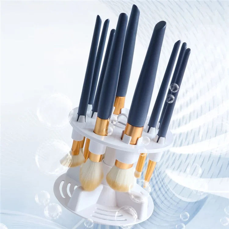 Electric Makeup Brush Cleaner with Ozone Cleaning Splash-Proof Cover Cosmetic Brush Cleaning Machine