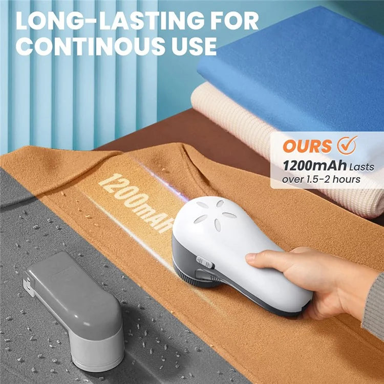 6-leaf Blades Fabric Shaver Electric Lint Remover for Clothing / Couch / Furniture