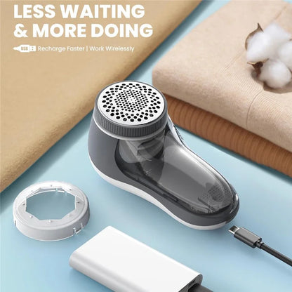 6-leaf Blades Fabric Shaver Electric Lint Remover for Clothing / Couch / Furniture