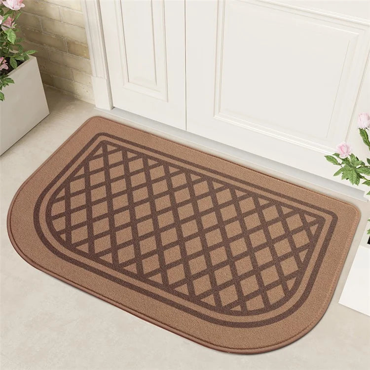50x80cm Non-Slip Doormat Dustproof Carpet Water Absorbent Square Entryway Rug