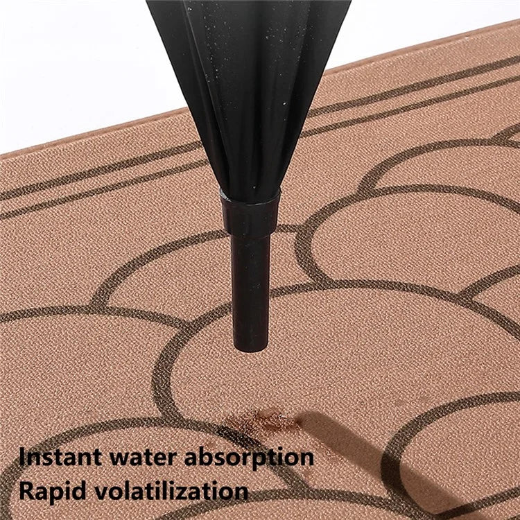 50x80cm Non-Slip Doormat Dustproof Carpet Water Absorbent Square Entryway Rug