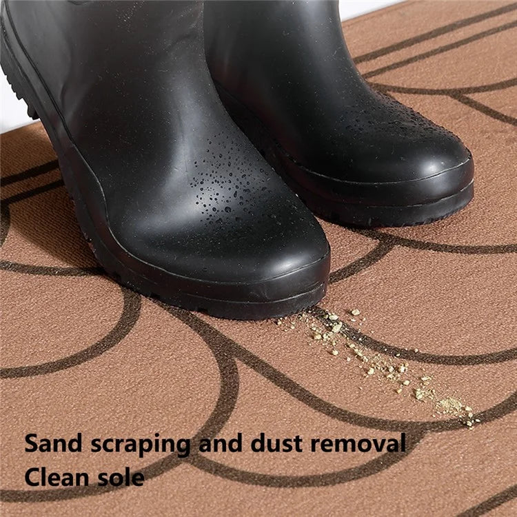 50x80cm Non-Slip Doormat Dustproof Carpet Water Absorbent Square Entryway Rug