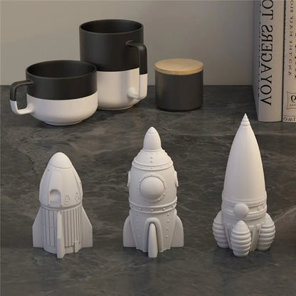 A101C-5 Planet Shape DIY Silicone Fondant Mold Cake Decorating Tool (BPA Free, No FDA)
