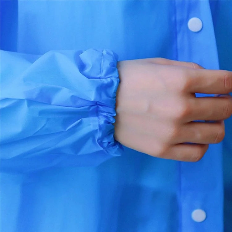 Portable Travel Adult Raincoat Thicken Outdoor Waterproof EVA Poncho, 18mm Thickness / Elastic Cuff