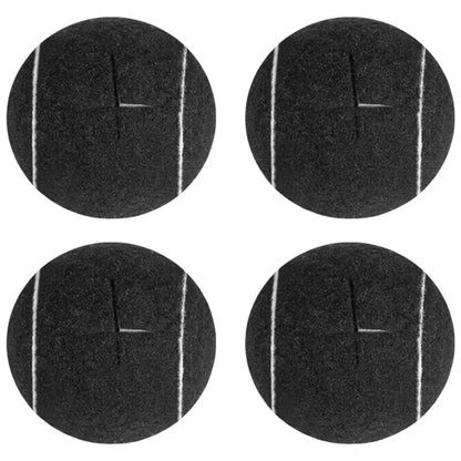 4Pcs Tennis Style Table Chair Foot Cover Cross Opening Anti-Slip Silent Wear-Resistant Stool Foot Pad