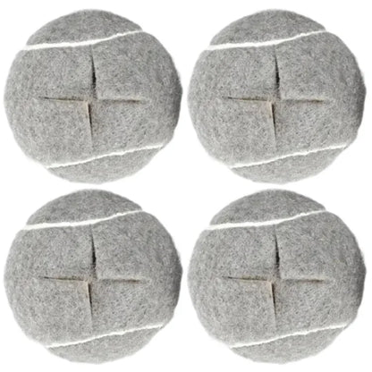 4Pcs Tennis Style Table Chair Foot Cover Cross Opening Anti-Slip Silent Wear-Resistant Stool Foot Pad