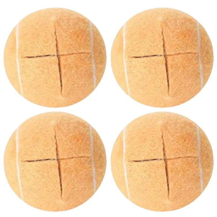 4Pcs Tennis Style Table Chair Foot Cover Cross Opening Anti-Slip Silent Wear-Resistant Stool Foot Pad