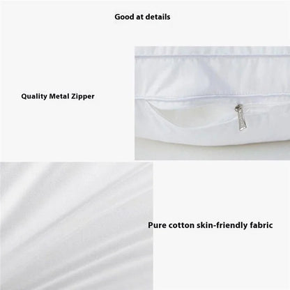 48x74cm Throw Pillow Insert Pure Cotton Cover Medium Pillow Polyester Stuffer Cushion 900g
