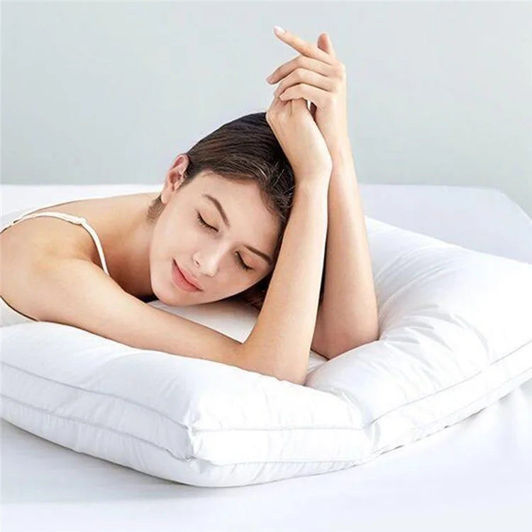 48x74cm Throw Pillow Insert Pure Cotton Cover Medium Pillow Polyester Stuffer Cushion 900g