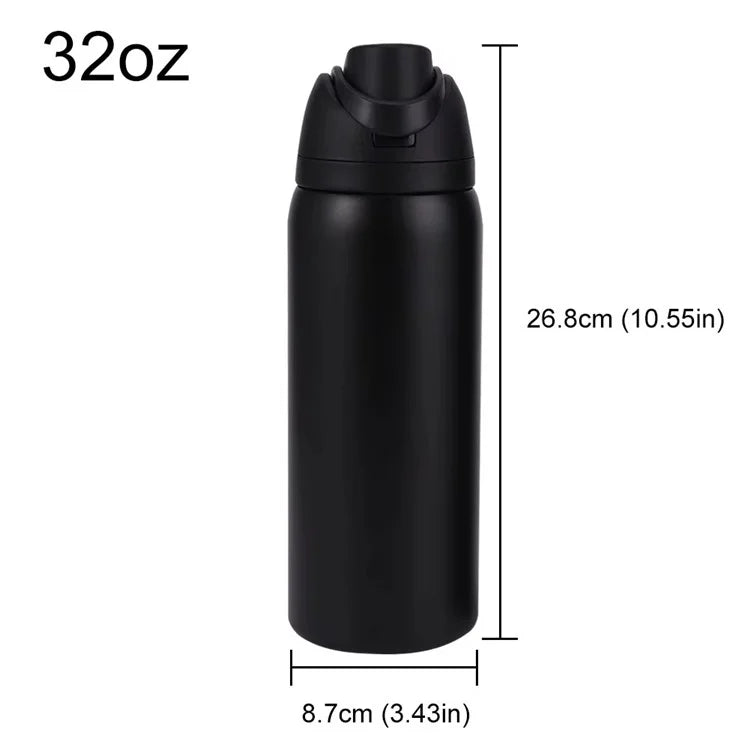 32oz 304 Stainless Steel Water Bottle Portable Thermal Insulation Drinking Cup (BPA-Free, No FDA Certified)