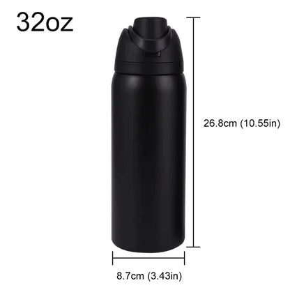 32oz 304 Stainless Steel Water Bottle Portable Thermal Insulation Drinking Cup (BPA-Free, No FDA Certified)