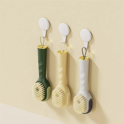 Soft Bristled Liquid Shoe Brush Long Handle Brush Household Cleaning Tool