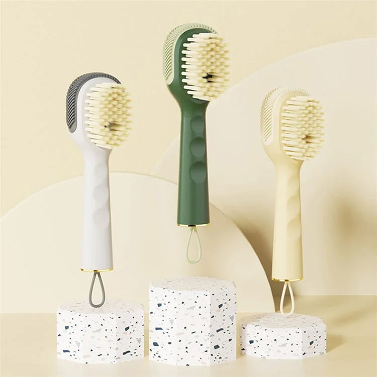 Soft Bristled Liquid Shoe Brush Long Handle Brush Household Cleaning Tool