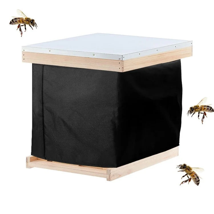 KG0244 600D Oxford Cloth Beehive Insulation Cover Windproof Adjustable Hive Protective Cover