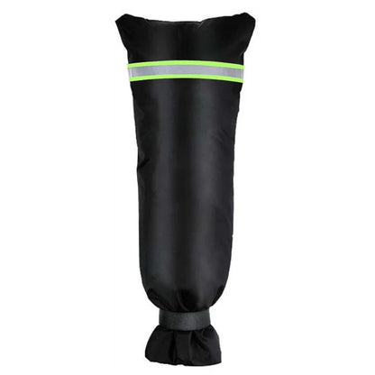 KG0127 51x20cm Outdoor Faucet Protective Cover 210D Oxford Cloth Winter Waterproof Anti-Freeze Tap Cover