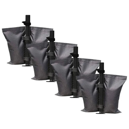 KG0067 4Pcs Outdoor Parasol Tent Windproof Fixing Sandbag 600D Oxford Cloth Sun Shield Umbrella Weight Bags