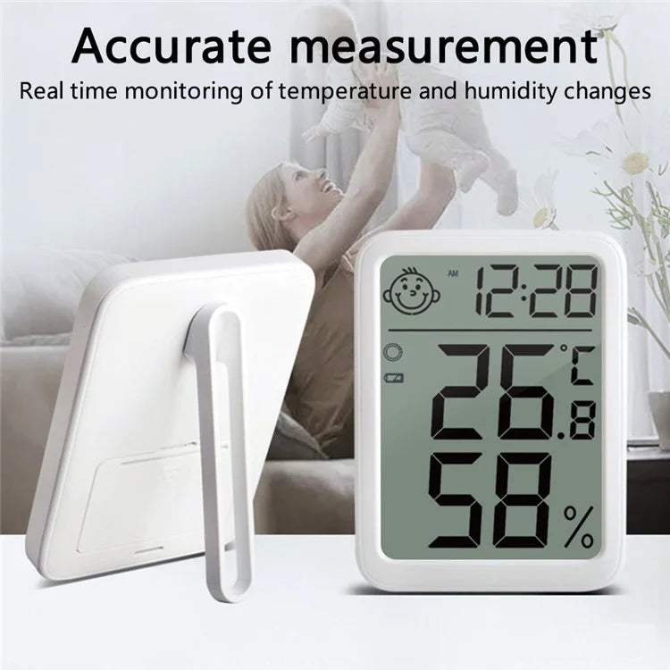 6046B Smart App Digital Display Thermometer Hygrometer Temperature and Humidity Meter with Stand