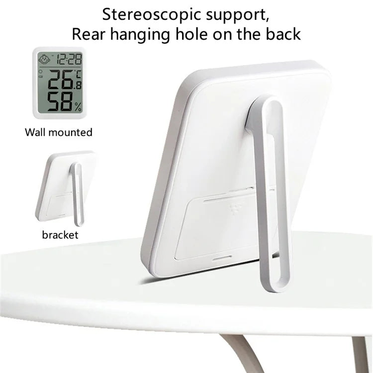 6046B Smart App Digital Display Thermometer Hygrometer Temperature and Humidity Meter with Stand