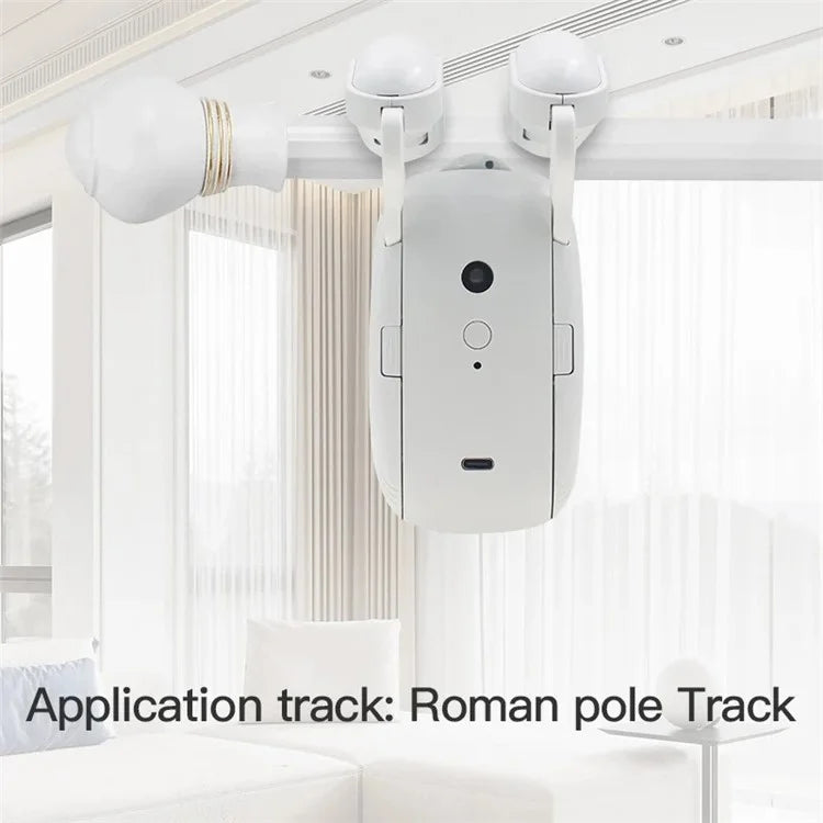 LY-1672 Smart Auto Curtain Robot for Rod Dual Opening RC Curtain Opener