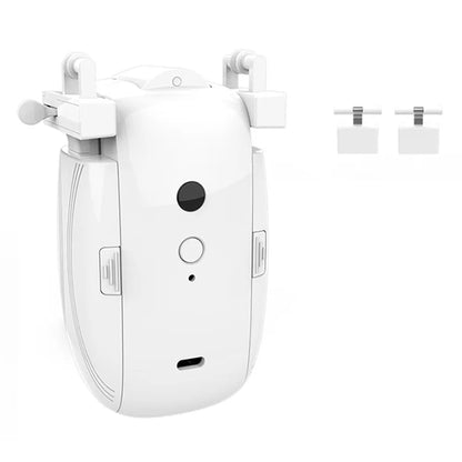 LY1668 1Pc Electric Curtain Motor Tuya App Bluetooth Automatic Curtain Controller for U / T Shape Track