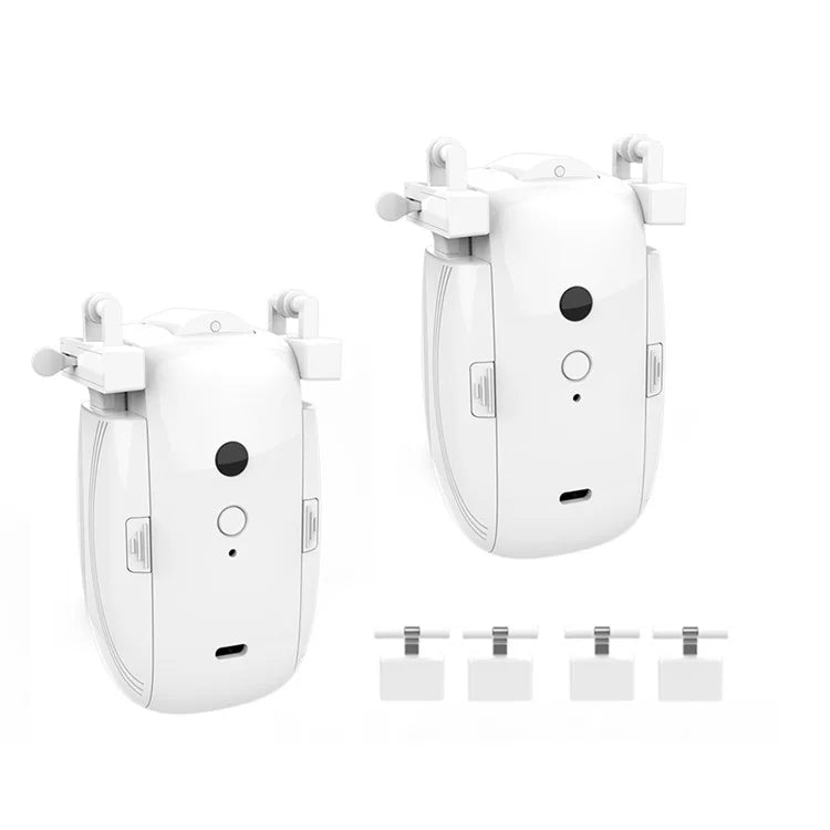 LY1668 2Pcs U / T Shape Track Curtain Electric Motor Tuya App Bluetooth Smart Automatic Curtain Controller
