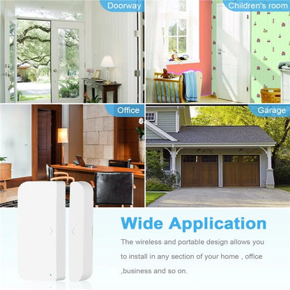LY-121 TUYA WiFi Door Window Sensor Smart Contact Sensor Door Open Detector