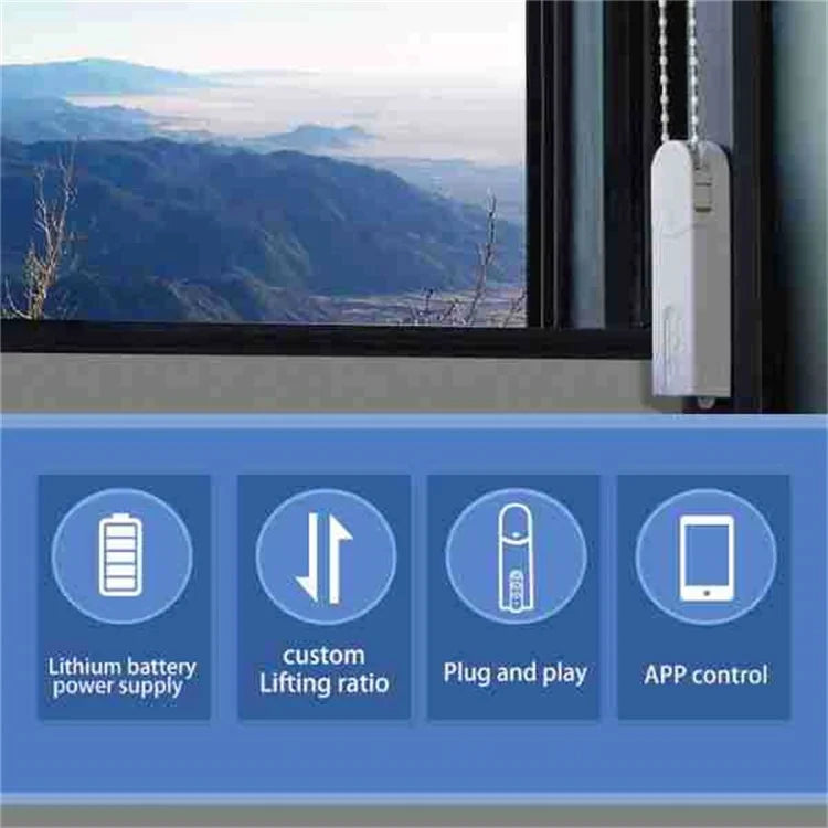 LY-108 Built-in WiFi Remote Control Smart APP Control Rolling Shade Motor