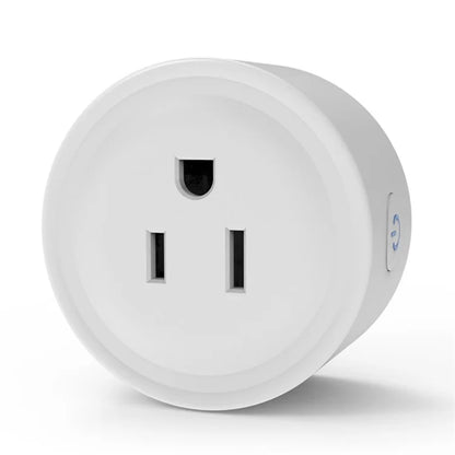 WHM02 20A US Plug WiFi Outlet Smart Tuya Socket with Measure, Cell Phone Remote / Voice Control, Timer