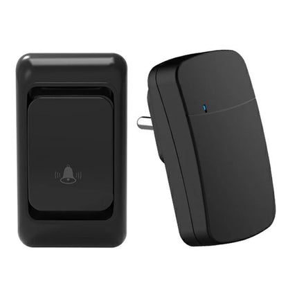 WHM07 Wireless Electronic Remote Digital Doorbell Set Receiver + Transmitter Home Door Bell, EU Plug