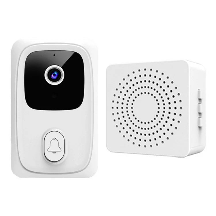 WF002 Visual Intercom Tuya Doodle WiFi Low-Power Wireless Smart Remote Doorbell with USB Ding-Dong