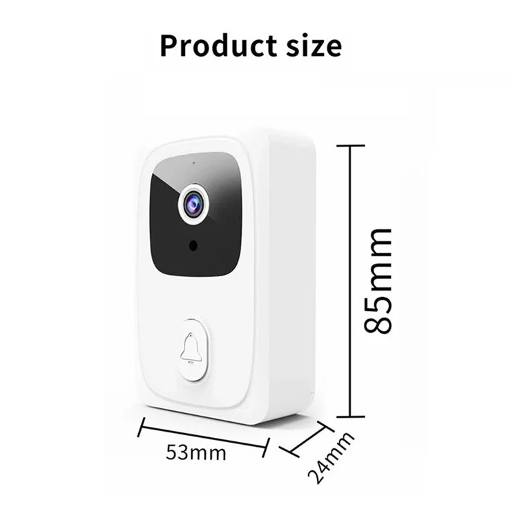 WF002 Video Intercom Tuya WiFi Doorbell Low-Power Wireless Smart Remote Doorbell