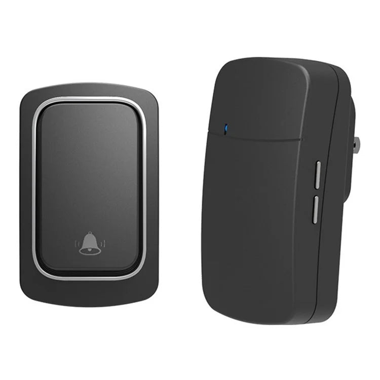 WHM02 US Plug Household Wireless Doorbell Self-Powered Transmitter+Receiver Door-Bell