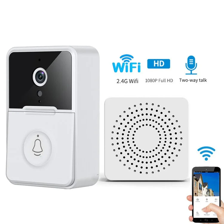 X3 Tuya WiFi Video Intercom Wireless Home Doorbell with Remote App Control