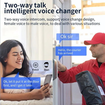 X3 Tuya WiFi Video Intercom Wireless Home Doorbell with Remote App Control