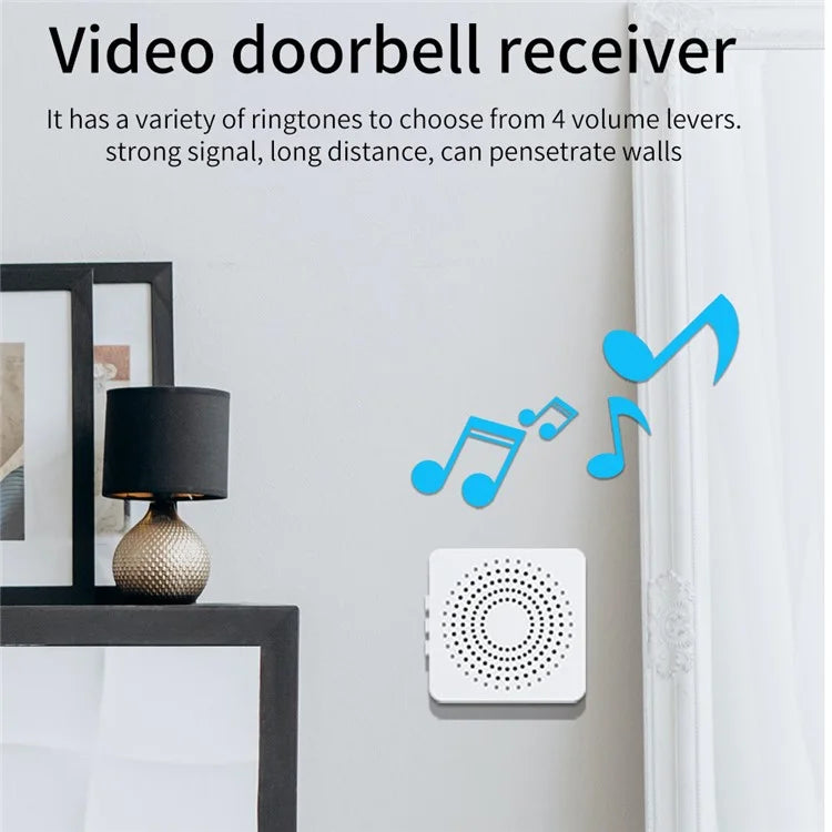 X3 Tuya WiFi Video Intercom Wireless Home Doorbell with Remote App Control