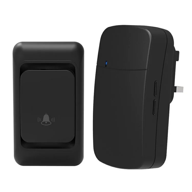 WHM07 Wireless Home Electronic Remote Digital Ding-Dong Doorbell, UK Plug