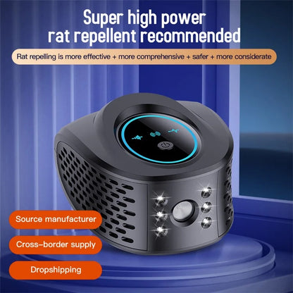 HS218 Mice Repellent Ultrasonic Pest Repeller Mouse Deterrent Rat Control for House Attic