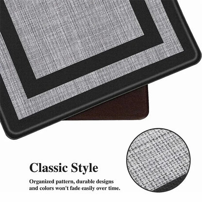 45x75cm PVC Anti-fatigue Anti-slip Floor Mat Kitchen Bathroom Bedroom Floor Mat