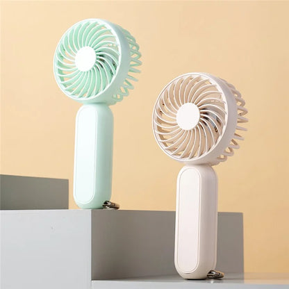 Handheld Fan Mini Summer Cooler Desktop Hanging Cooling Fan