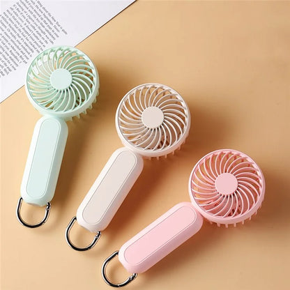 Handheld Fan Mini Summer Cooler Desktop Hanging Cooling Fan
