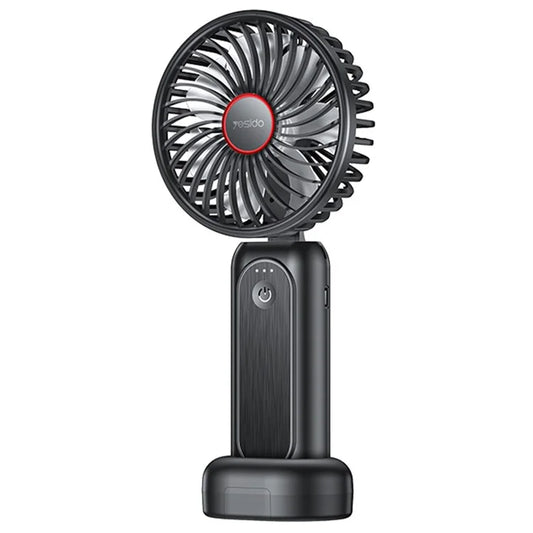 YESIDO YF10 Power Bank Handheld Fan 3 Speeds Brushless Motor Desktop Fan