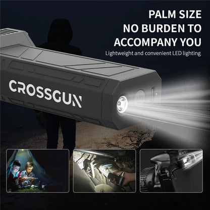 CROSSGUN X3 Portable Dust Blower Brushless Motor Handheld Turbo Fan with LED Light