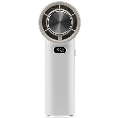 K39 Digital Display Stepless Speed Adjustable Semiconductor Cold Compress Summer Handheld Fan