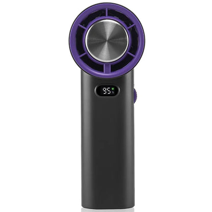 K39 Digital Display Stepless Speed Adjustable Semiconductor Cold Compress Summer Handheld Fan