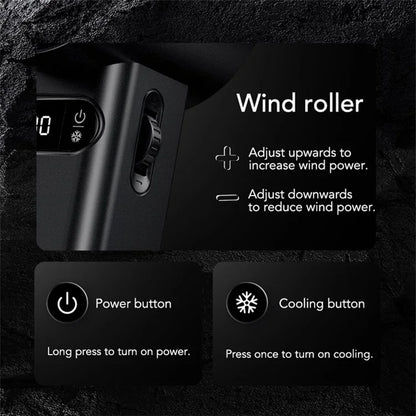 F83 High Speed Turbo Handheld Fan Summer Cooling Desktop Fan