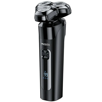 YESIDO MG05 Waterproof Electric Shaver Razor with 3 Floating Cutter Heads