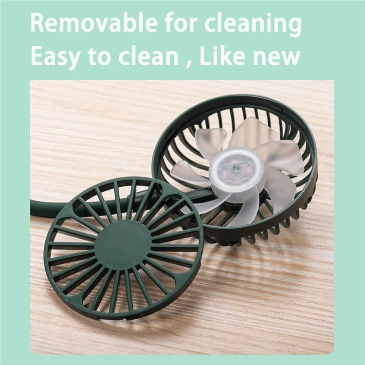 N2 Portable Handheld Fan Brushless Motor Neck-Mounted Mini Cooling Fan